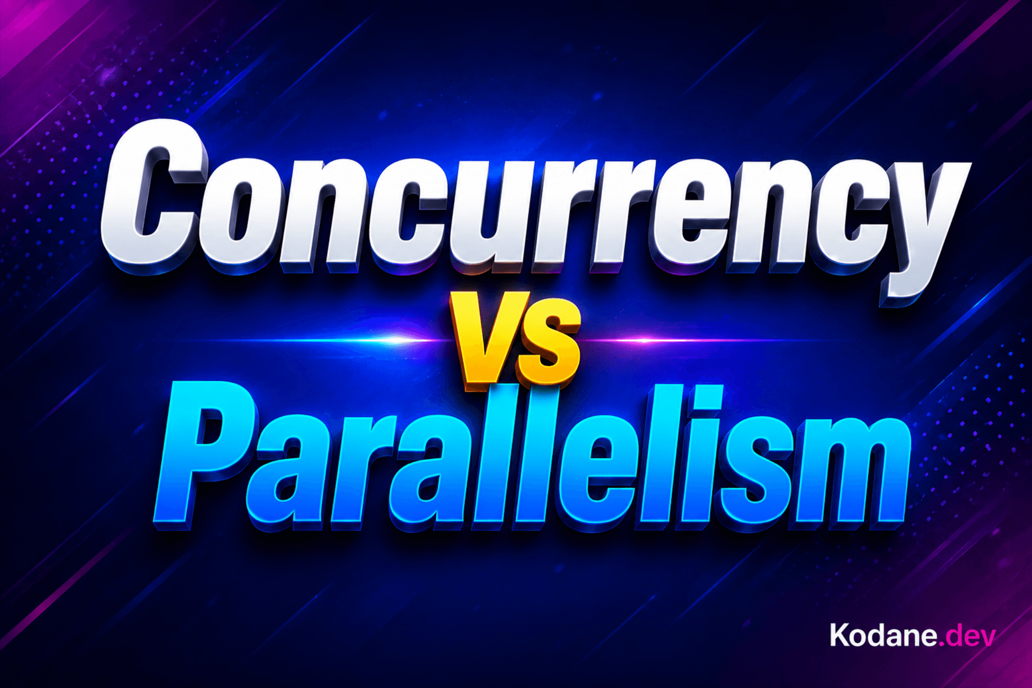 Concurrency vs Parallelism: What's the Difference and Why It Matters
