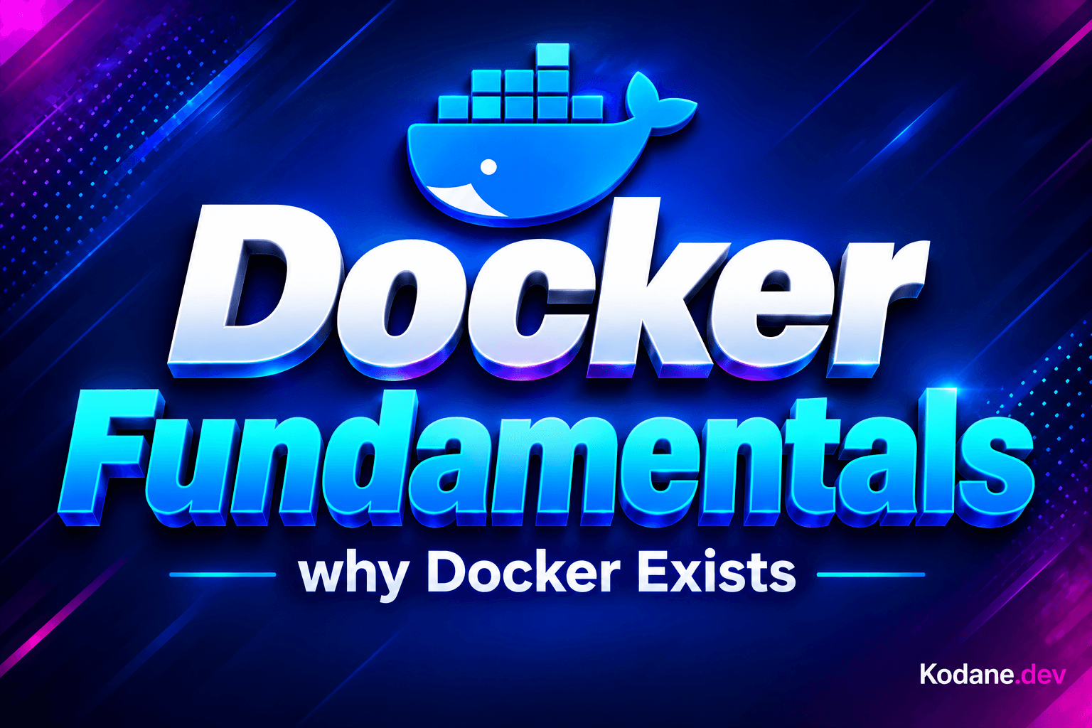 What Is Docker? Why It Exists and How Containers Solved "It Works on My Machine"